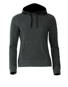 Classic Hoody Women Anthracite Melange