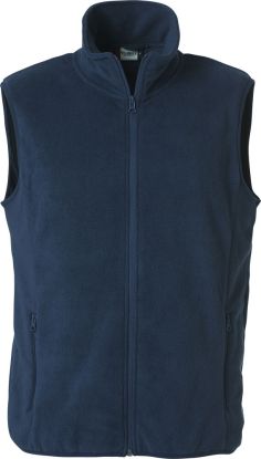 Basic Polar Fleece Vest Dark Navy