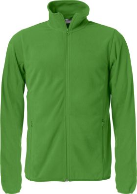 Basic Micro Fleece Jacket Apple Green