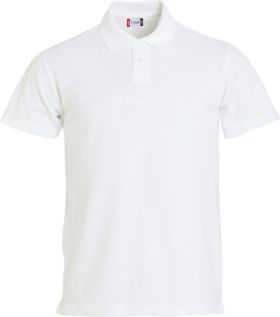 Basic Polo S/S Junior White