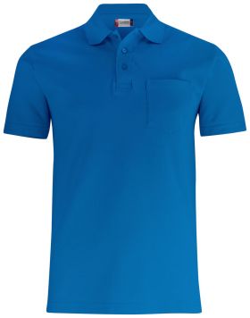 Basic Polo Pocket Royal Blue