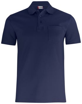 Basic Polo Pocket Dark Navy