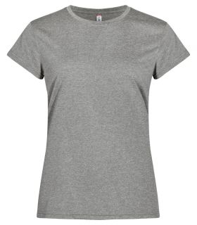 Basic Active-T Women Grey Melange