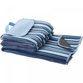 Riviera water-resistant outdoor picnic blanket White