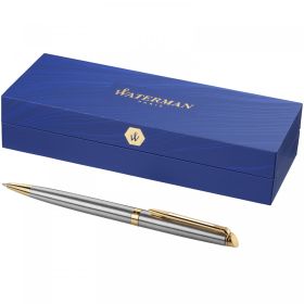 Waterman Hémisphère ballpoint pen (blue ink) Silver