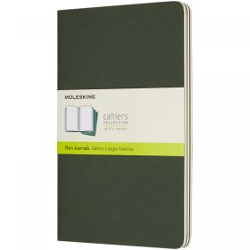 Moleskine Cahier Journal L - plain Myrtle green