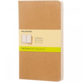 Moleskine Cahier Journal L - plain Brown