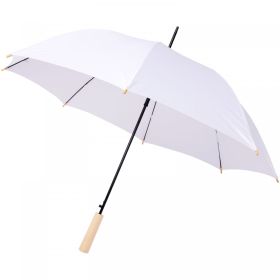 Alina 23" auto open recycled PET umbrella White