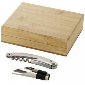 Merlou 2-piece wine set Beige