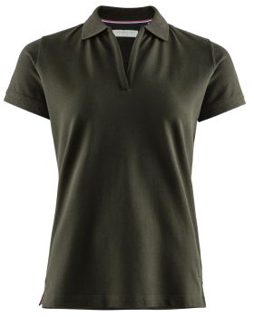 W's Camden Stretch Polo Dark green