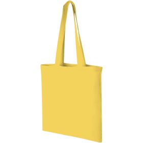 Carolina 100 g/m² cotton tote bag 7L Yellow