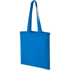 Carolina 100 g/m² cotton tote bag 7L Blue