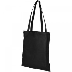 Zeus large non-woven convention tote bag 6L Black