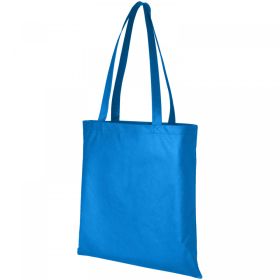 Zeus large non-woven convention tote bag 6L Blue