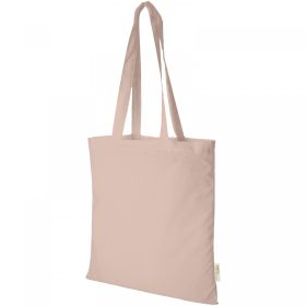 Orissa 100 g/m² organic cotton tote bag 7L Pink
