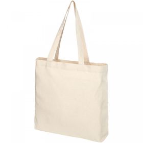 Pheebs 210 g/m² recycled gusset tote bag 13L Natural