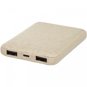 Asama 5000 mAh wheat straw power bank Beige