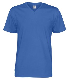 T-shirt V-neck Man Royal
