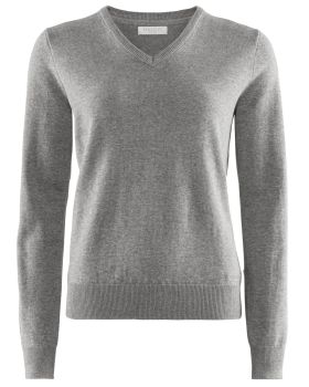 W's Brockton Cotton V-Neck Grey