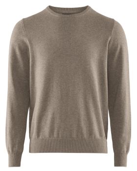 Brockton Cotton Crew Neck Beige