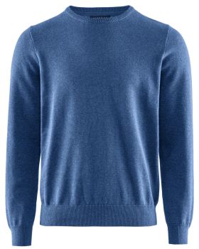 Brockton Cotton Crew Neck Blue
