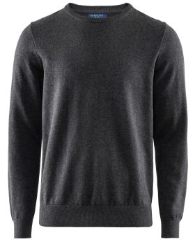 Brockton Cotton Crew Neck Dark grey