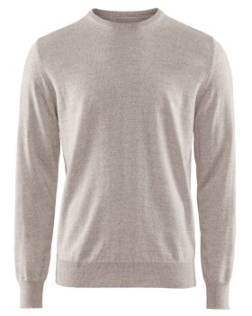 Wilton Merino Crew Neck Beige