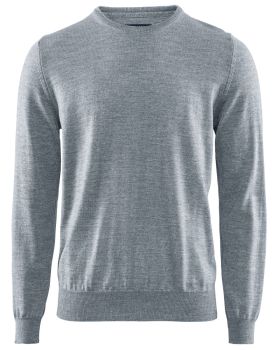 Wilton Merino Crew Neck Grey