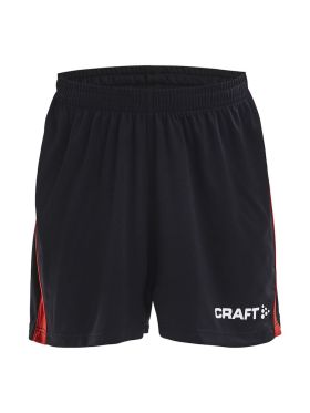 Progress Short Contrast JR Black/Bright Red