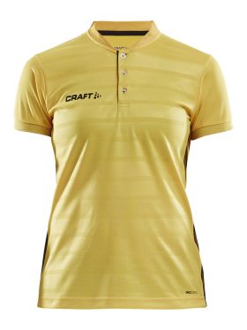 Pro Control Button Jersey W Sweden Yellow/Black