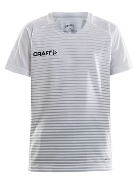 Pro Control Stripe Jersey Jr White/Silver