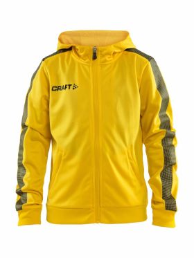 Pro Control Hood Jacket Jr Sweden Yellow/Black
