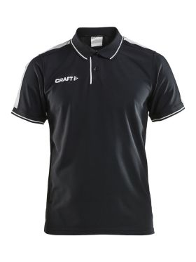 Pro Control Poloshirt M Black/White