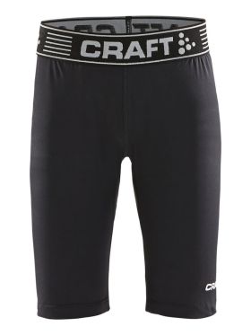 Pro Control Compression Short Tights Jr Black