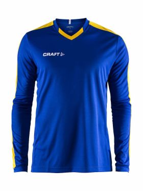 Progress Jersey Contrast LS M Club Cobolt/Sweden Yellow