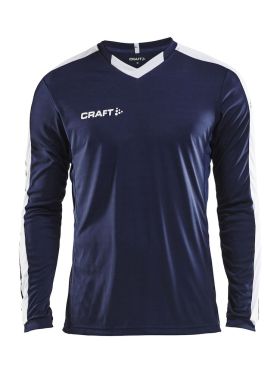 Progress Jersey Contrast LS M Navy
