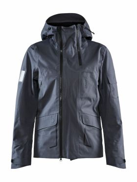 Polar shell jacket W Asphalt