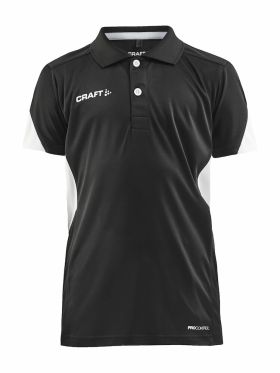 PRO Control Impact Polo Jr Black/White