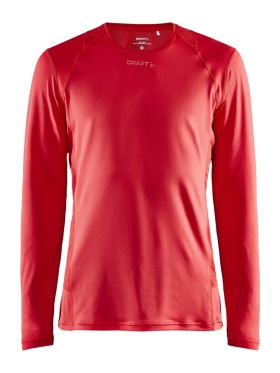 ADV Essence LS Tee M Bright Red