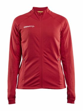 Evolve Full Zip W Bright Red