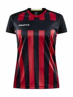 Progress 2.0 Stripe Jersey W Black/Bright Red