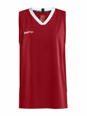 Progress Basket Singlet Jr Bright Red