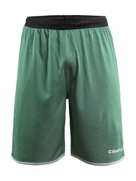 Progress Reversible Basket Shorts M Team Green/White