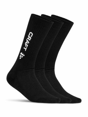 Ability Indoor 3-Pack Sock Black