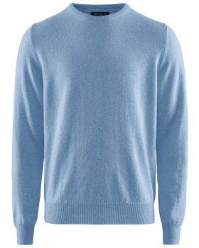 Sutton Cashmere Crew Neck Light blue