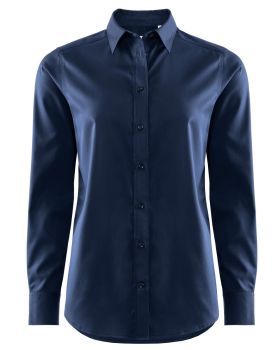 W's Plainton Shirt A-line Navy Blue