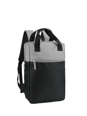 Sky backpack mini, black & grey