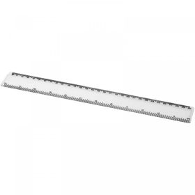 Renzo 30 cm plastic ruler Transparent