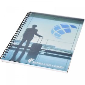 Desk-Mate® wire-o A5 notebook PP cover White