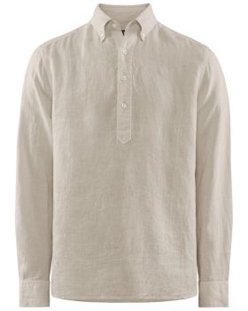 John Seaside Linen Popover Tailored Beige